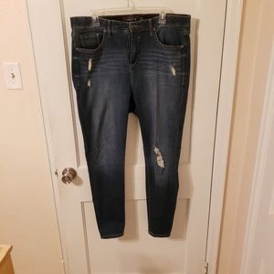 Torrid- Sky High Skinny Jeans, Sz 16R